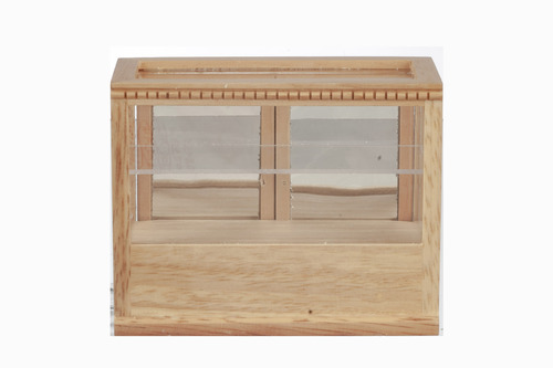 (image for) Rectangular Display Case Oak