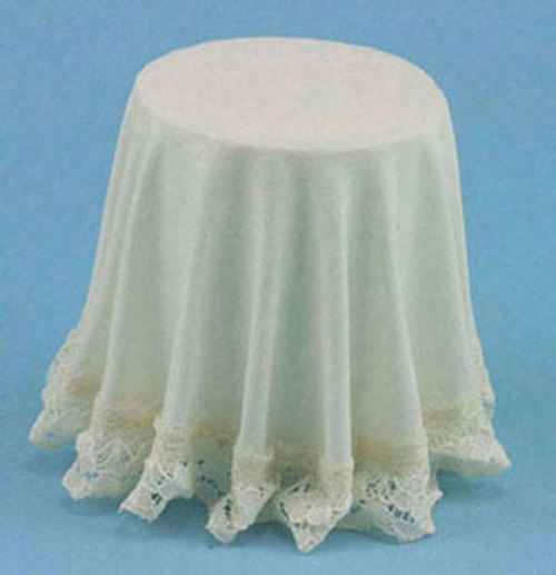 (image for) Ivory Skirted Table