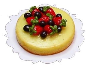 (image for) Berry Topped Cheesecake