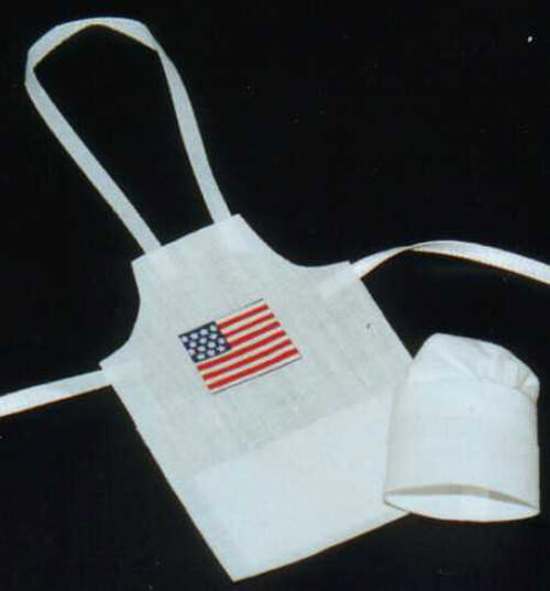 (image for) Chefs USA Apron & Hat Set