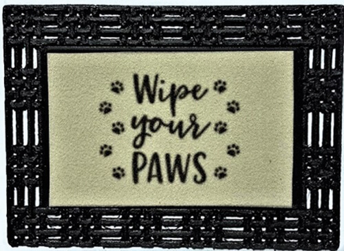 (image for) Welcome Mat - Wipe Your Paws