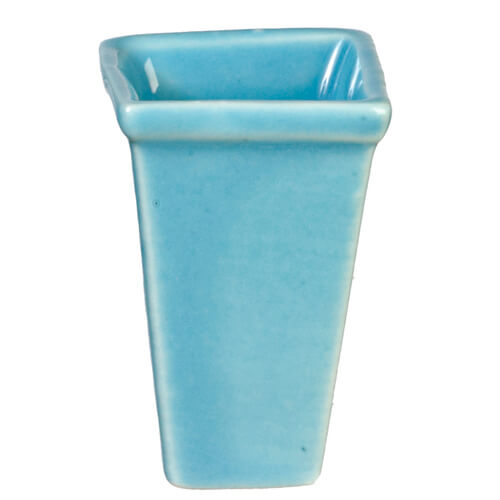 (image for) Square Blue Planter