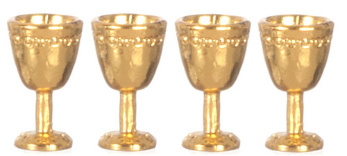 (image for) Goblets - Gold 4pc