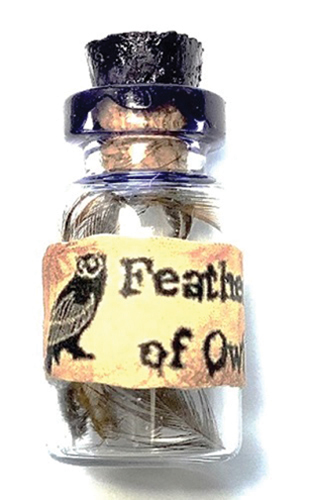 (image for) Halloween Feather of Owl Jar