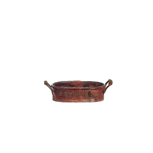 (image for) Rusted Metal Pan - Small