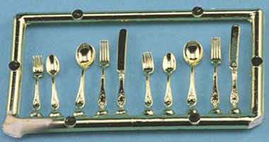 (image for) Flatware Gold 2 x 5pc Sets