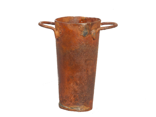 (image for) Tall Rusted Metal Handled Bucket