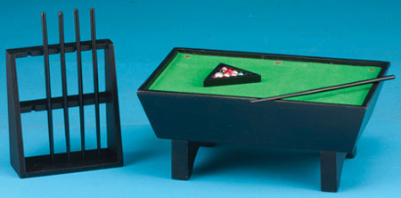 (image for) Pool Table Set 24pc - Black