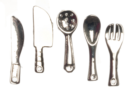 (image for) Silver Chefs Utensils Set 5pc