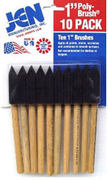 (image for) 1in Sponge Paint Brush 10pc