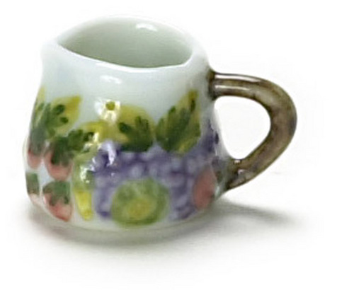 (image for) Porcelain Spring Garden Pitchers 2pc