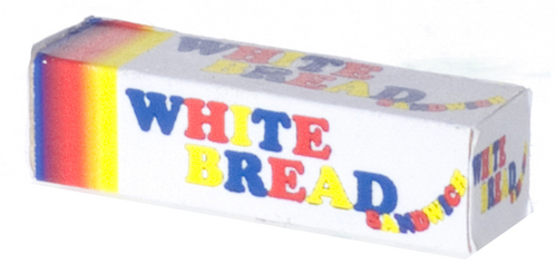 (image for) 1/2in Scale White Bread 2pc