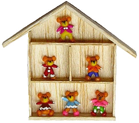 (image for) Teddy Bear Collection Shadow Box