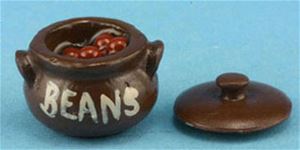 (image for) Filled Bean Pot w/ Lid