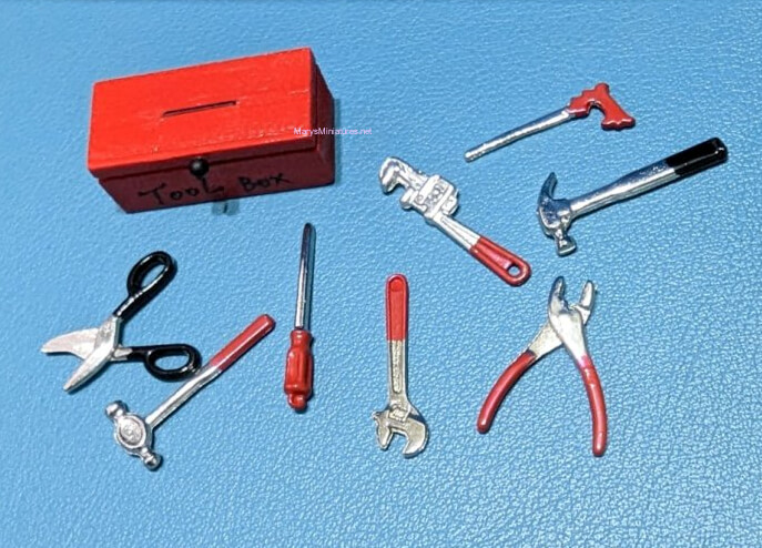 (image for) Tool Box w/ Tools 9pc