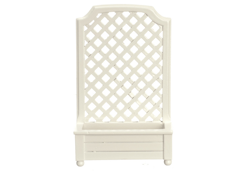 (image for) Garden Trellis w/ Planter White