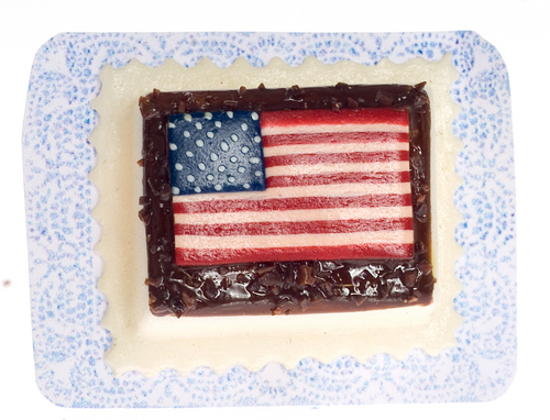 (image for) Flag Patriotic Cake 2pc