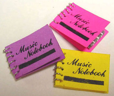 (image for) Music Notebook Set 3pc