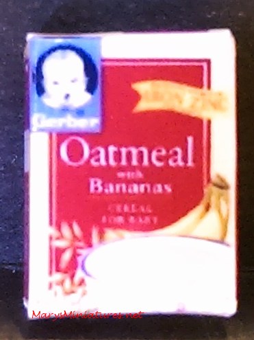 (image for) Oatmeal w/ Bananas Baby Cereal