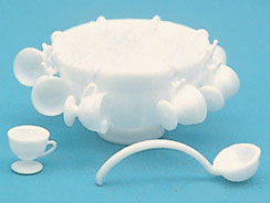 (image for) Punch Bowl Set-White Mini Kit