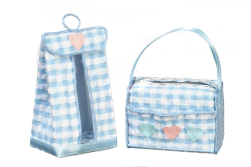 (image for) Diaper Box & Stacker Set Blue