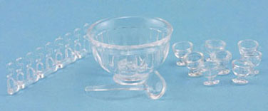 (image for) Punch Bowl Set - Clear