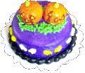 (image for) Halloween Twin Pumpkin Cake