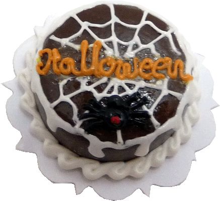 (image for) Halloween Chocolate Web Cake