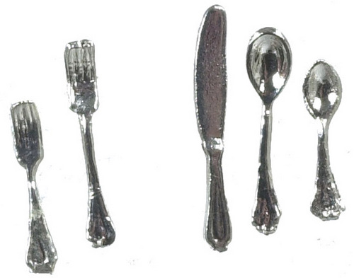 (image for) Flatware Silver 5pc