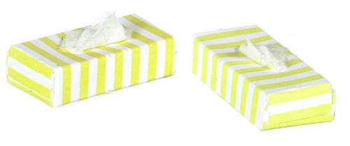 (image for) Tissue Box- Yellow 2pc