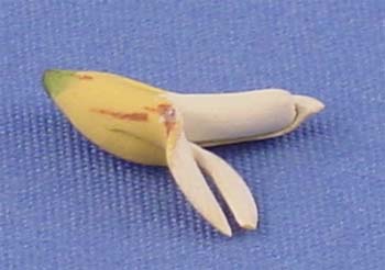 (image for) Partially Peeled Banana