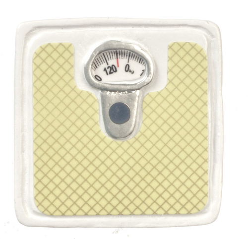 (image for) White Bathroom Scale