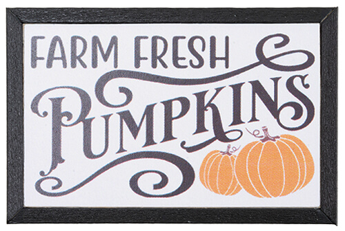 (image for) Farm Fresh Pumpkins Sign