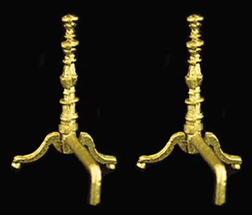 (image for) Fireplace Andirons - 1pr