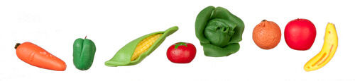 (image for) Fruits & Vegetables 8pc