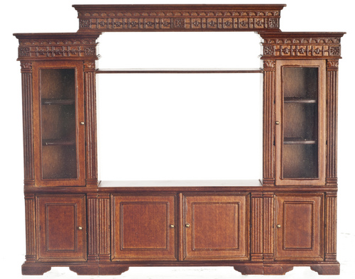 (image for) Entertainment Center for Large TV - Walnut