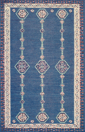 (image for) Blue Persian Printed Rug