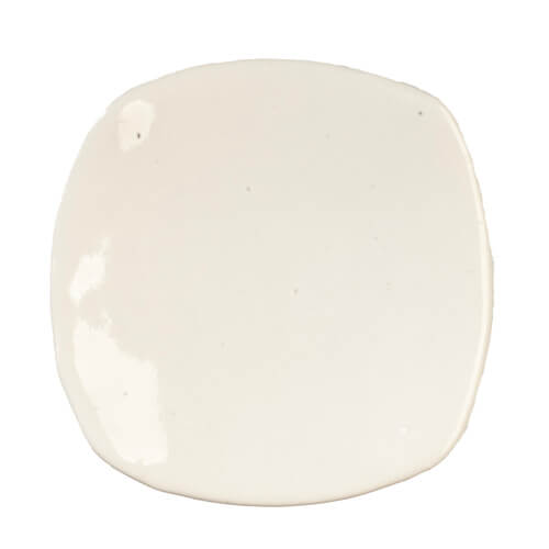 (image for) Medium Square Plate - White