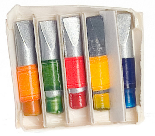 (image for) Four Tubes of Paint