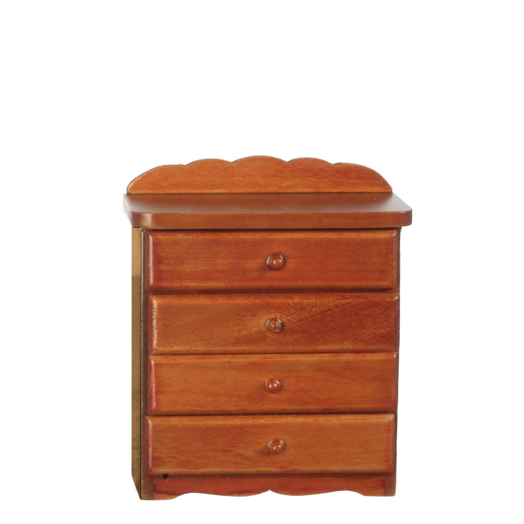 (image for) 4 Drawer Dresser - Walnut