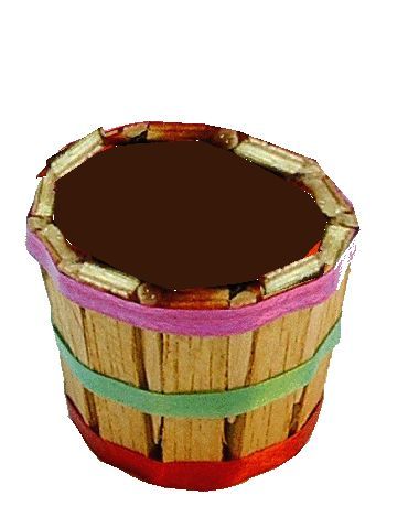 (image for) Colorful Bushel Basket