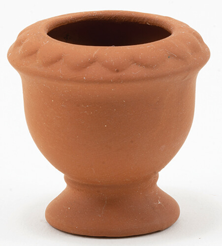 (image for) Clay Urn Pedestal Planter