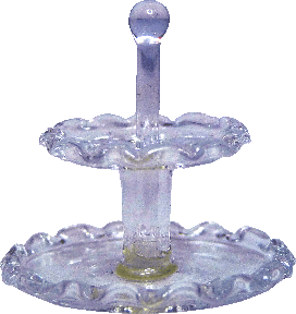 (image for) 2-Tier Serving Stand Fluted