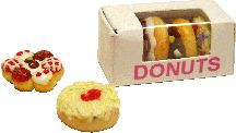 (image for) 6 Fancy Donuts and Box