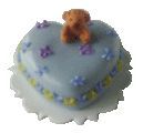 (image for) Teddy Bear Light Blue Cake