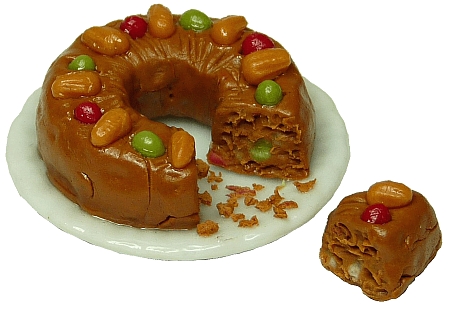 (image for) Fruit Cake w/ Slice