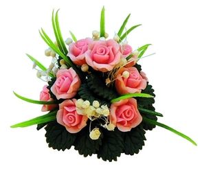 (image for) Pink Floral Centerpiece