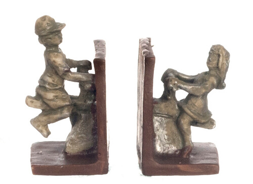 (image for) Seesaw Bookends - Silver