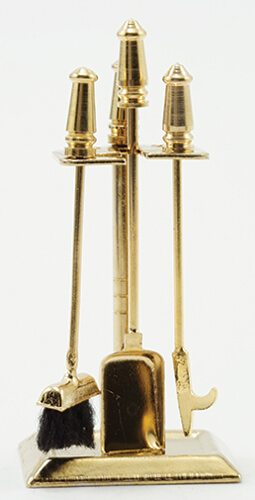 (image for) Fireplace Tools - Brass