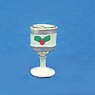 (image for) Christmas Goblet w/ Holly